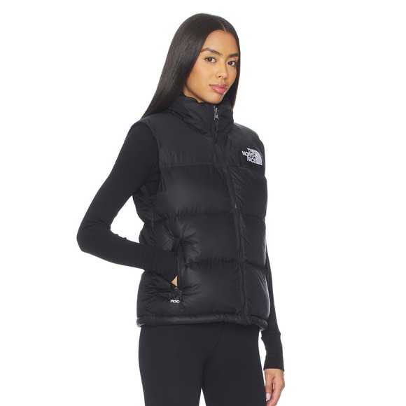 The North Face 1996 Retro Nuptse 700 Fill Down Vest Women's Large Black Puffer - Picture 3 of 14